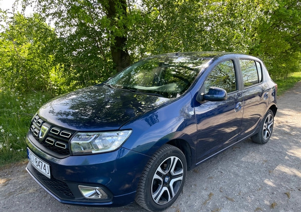 Dacia Sandero cena 28700 przebieg: 94400, rok produkcji 2016 z Ińsko małe 67